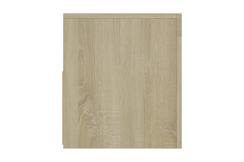 TV-bänk med LED-belysning sonoma-ek 120x35x40 cm - Brun - Möbler - Tv möbel & mediamöbel - TV bänk & mediabänk