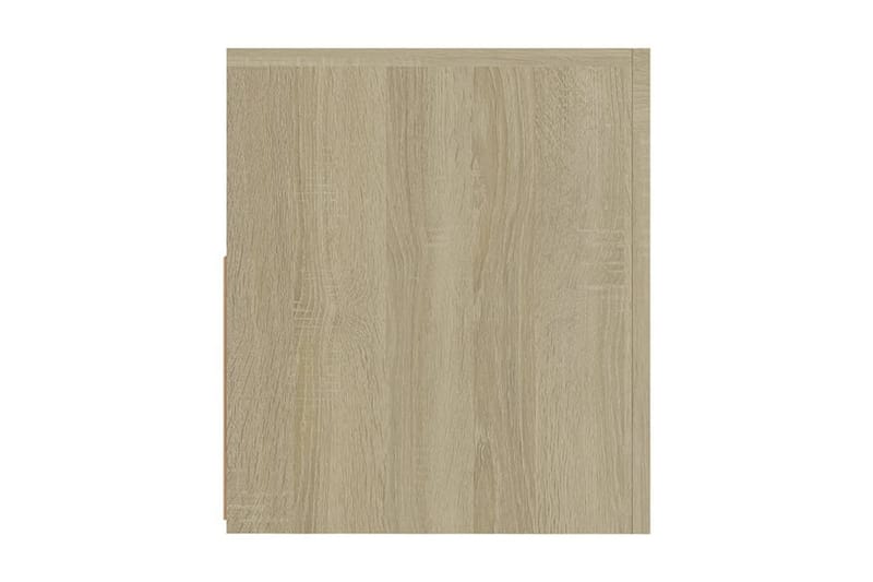 TV-bänk med LED-belysning sonoma-ek 90x35x40 cm - Brun - Möbler - Tv möbel & mediamöbel - TV bänk & mediabänk