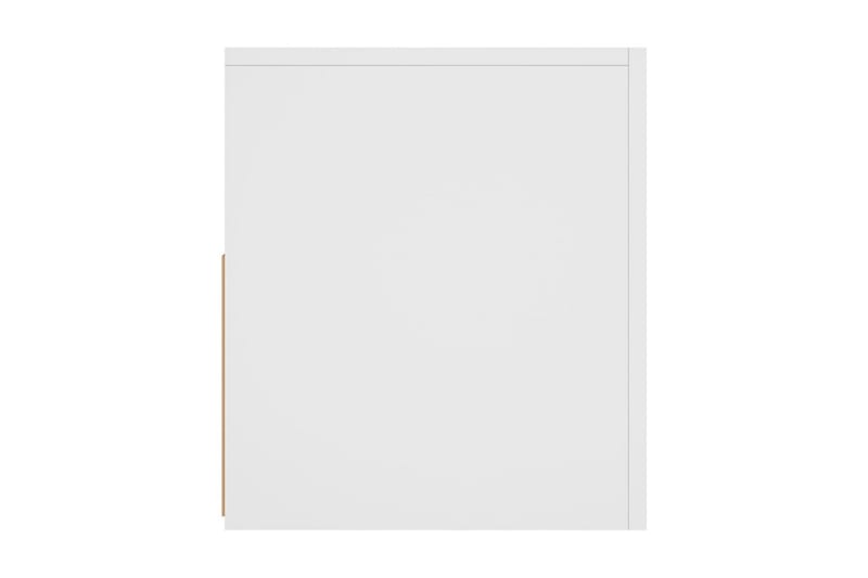 TV-bänk med LED-belysning vit 120x35x40 cm - Vit - Möbler - Tv möbel & mediamöbel - TV bänk & mediabänk