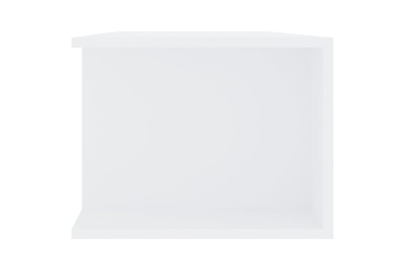 TV-bänk med LED-belysning vit 135x39x30 cm - Vit - Möbler - Tv möbel & mediamöbel - TV bänk & mediabänk