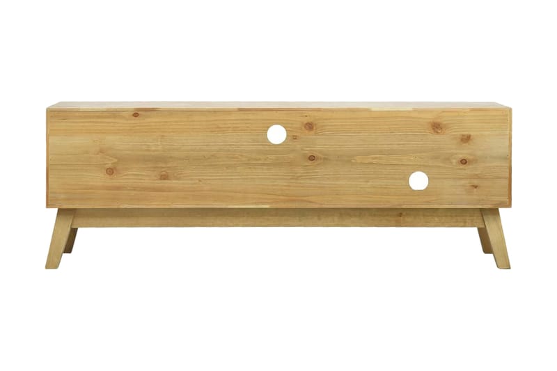 TV-bänk med sniderier brun 120x30x42 cm trä - Brun - Möbler - Tv möbel & mediamöbel - TV bänk & mediabänk