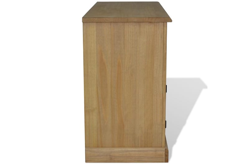 TV-bänk mexikansk Coronastil furu 80x43x78 cm - Brun - Möbler - Tv möbel & mediamöbel - TV bänk & mediabänk
