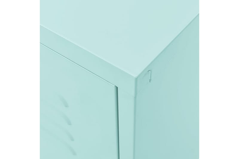 Tv-bänk mintgrön 105x35x50 cm stål - Grön - Möbler - Tv möbel & mediamöbel - TV bänk & mediabänk