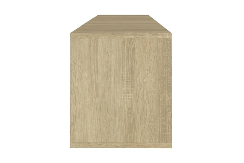 Tv-bänk sonoma-ek 120x30x40,5 cm spånskiva - Beige - Möbler - Tv möbel & mediamöbel - TV bänk & mediabänk