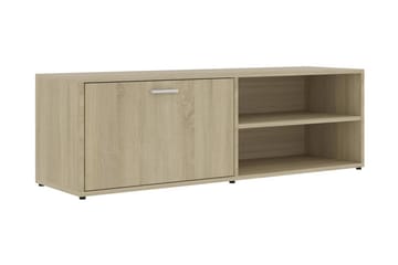 TV-bänk sonoma-ek 120x34x37 cm spånskiva