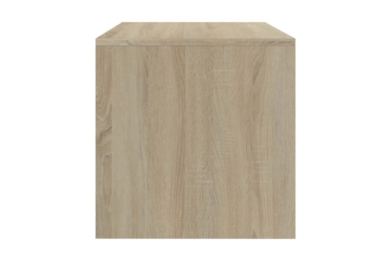 TV-bänk sonoma ek 120x40x40 cm spånskiva - Brun - Möbler - Tv möbel & mediamöbel - TV bänk & mediabänk