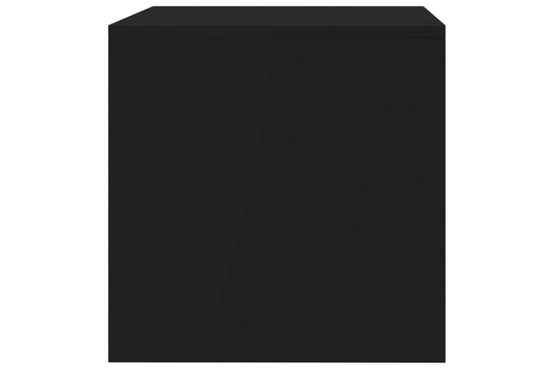 TV-bänk svart 80x40x40 cm spånskiva - Svart - Möbler - Tv möbel & mediamöbel - TV bänk & mediabänk