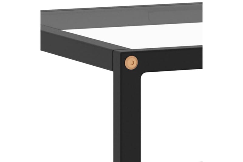 Tv-bänk svart med härdat glas 120x40x40 cm - Svart - Möbler - Tv möbel & mediamöbel - TV bänk & mediabänk