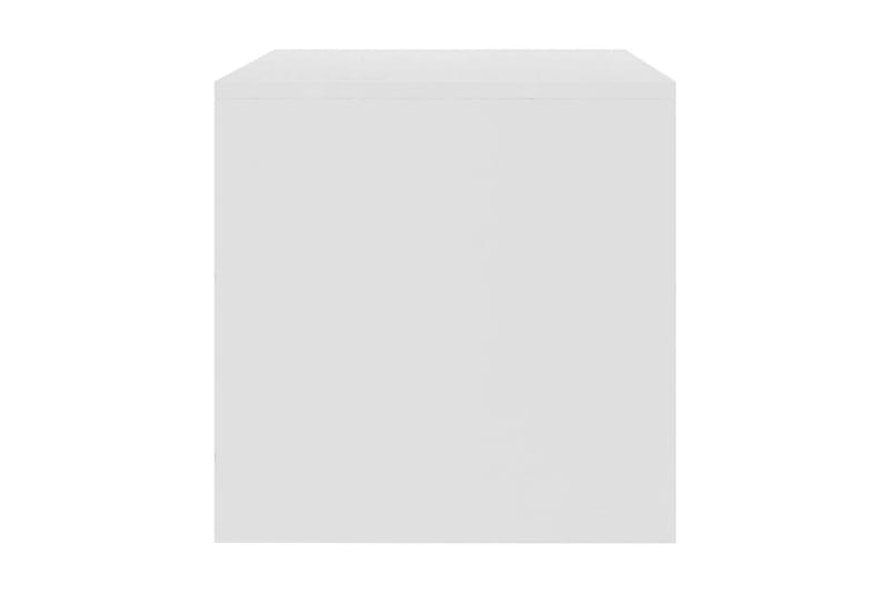TV-bänk vit 100x40x40 cm spånskiva - Vit - Möbler - Tv möbel & mediamöbel - TV bänk & mediabänk
