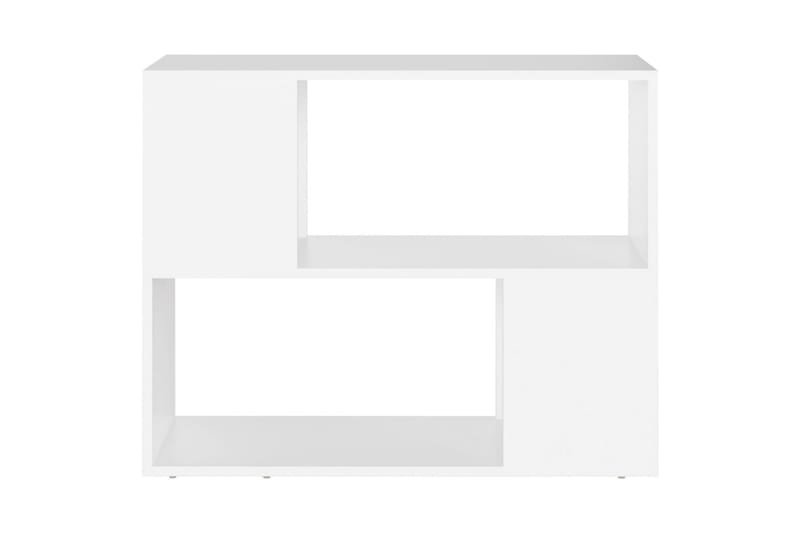 TV-bänk vit 80x24x63 cm spånskiva - Vit - Möbler - Tv möbel & mediamöbel - TV bänk & mediabänk