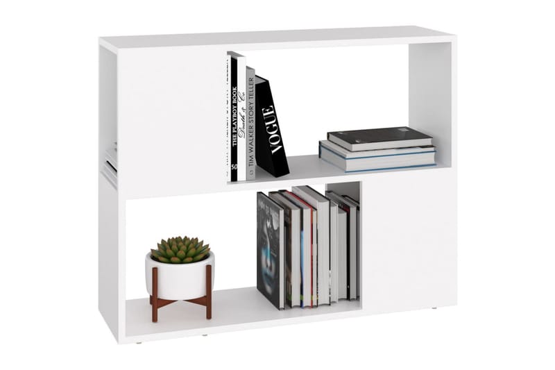 TV-bänk vit 80x24x63 cm spånskiva - Vit - Möbler - Tv möbel & mediamöbel - TV bänk & mediabänk