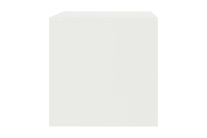TV-bänk vit 80x40x40 cm spånskiva - Vit - Möbler - Tv möbel & mediamöbel - TV bänk & mediabänk