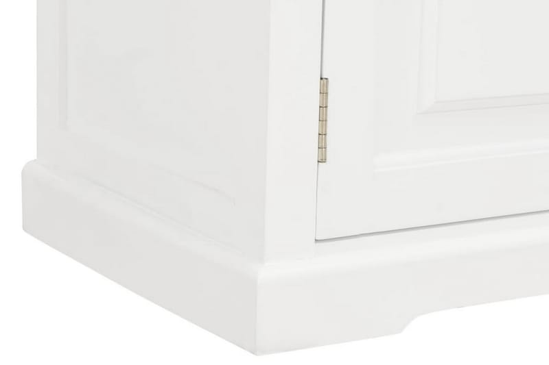 TV-bänk vit 90x30x40 cm trä - Vit - Möbler - Tv möbel & mediamöbel - TV bänk & mediabänk