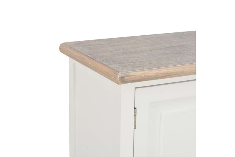 TV-bänk vit 90x30x40 cm trä - Vit - Möbler - Tv möbel & mediamöbel - TV bänk & mediabänk