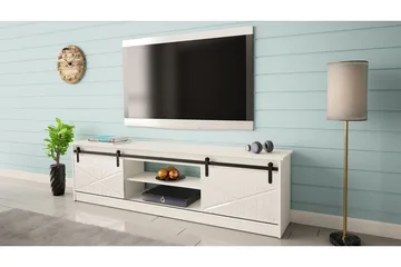 Tv-bänk - Vit - Möbler - Tv möbel & mediamöbel - TV bänk & mediabänk