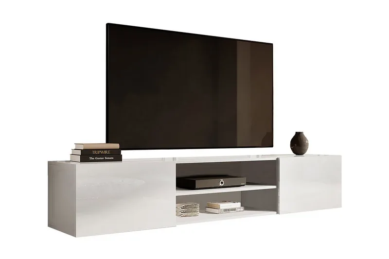 Tv-bänk, Vit