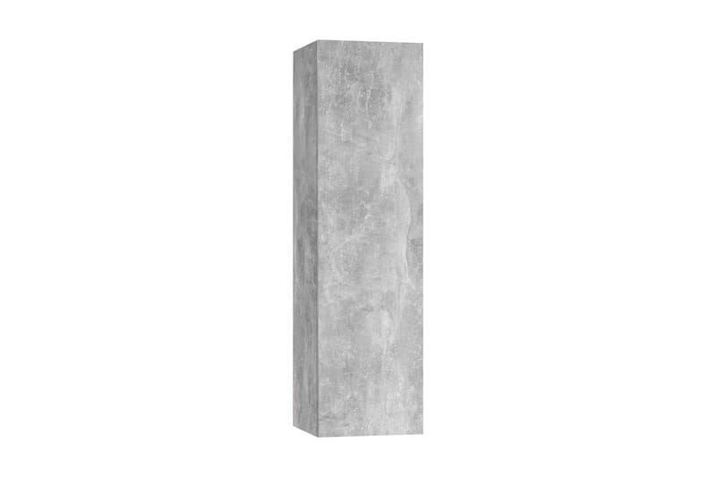 TV -skåp betonggrå 30,5x30x110 cm spånskiva - Grå - Möbler - Tv möbel & mediamöbel - TV bänk & mediabänk