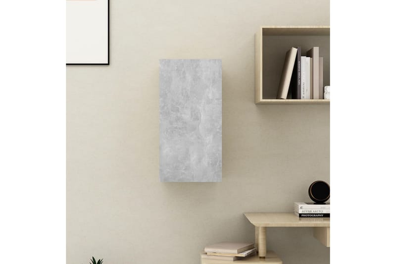 TV-skåp betonggrå 30,5x30x60 cm spånskiva - Grå - Möbler - Tv möbel & mediamöbel - TV bänk & mediabänk