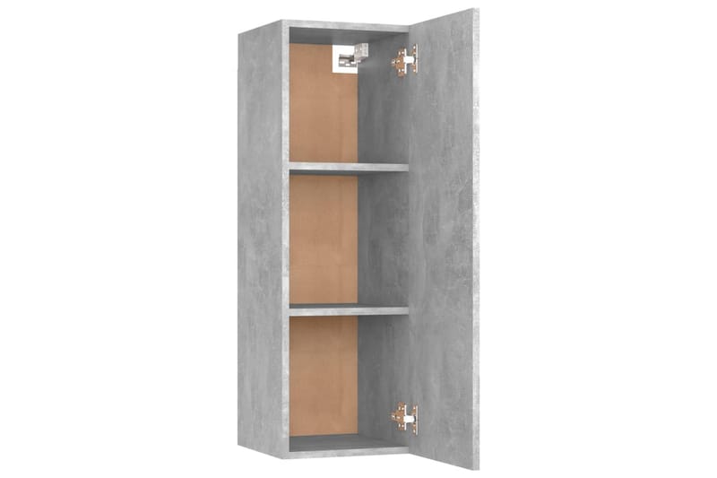 TV-skåp betonggrå 30,5x30x90 cm spånskiva - Grå - Möbler - Tv möbel & mediamöbel - TV bänk & mediabänk