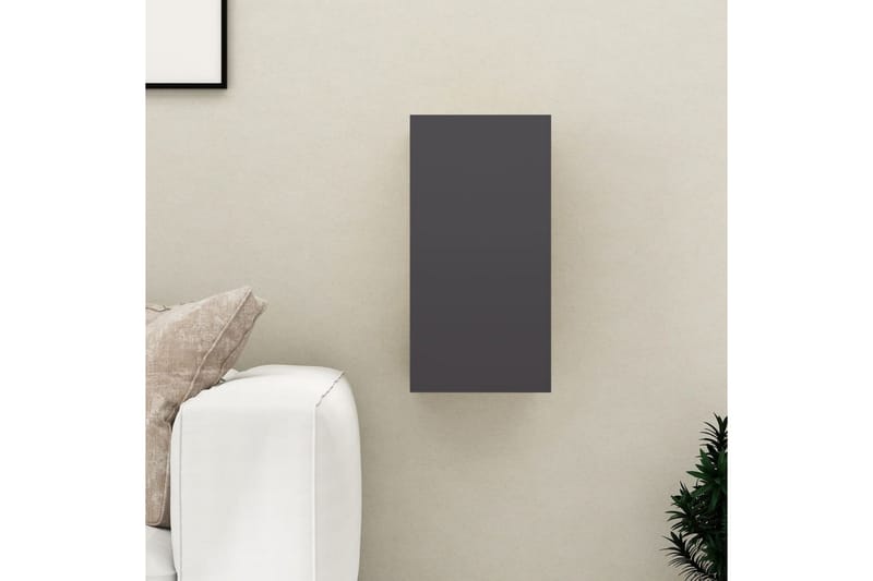 TV-skåp grå 30,5x30x60 cm spånskiva - Grå - Möbler - Tv möbel & mediamöbel - TV bänk & mediabänk