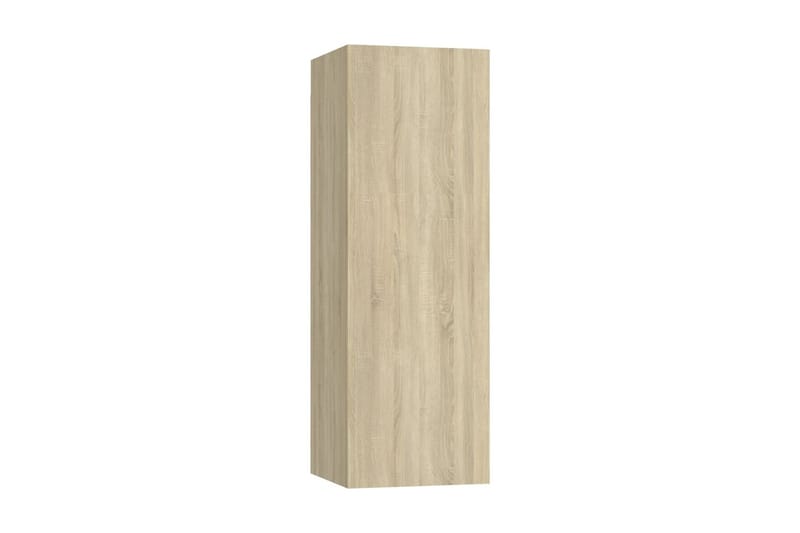 TV-skåp sonoma-ek 30,5x30x90 cm spånskiva - Brun - Möbler - Tv möbel & mediamöbel - TV bänk & mediabänk