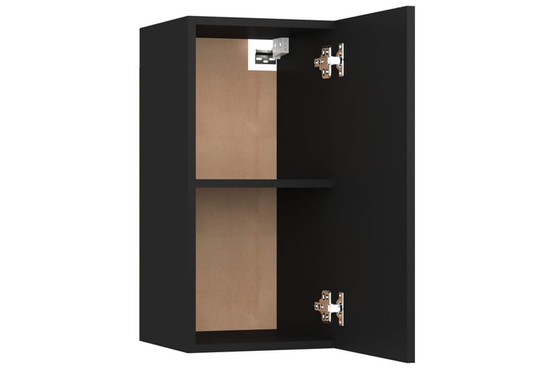 TV-skåp svart 30,5x30x60 cm spånskiva - Svart - Möbler - Tv möbel & mediamöbel - TV bänk & mediabänk