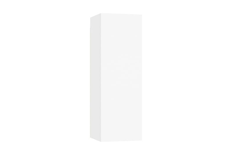 TV-skåp vit 30,5x30x90 cm spånskiva - Vit - Möbler - Tv möbel & mediamöbel - TV bänk & mediabänk