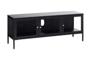 Umbri Tv-bänk 132 cm - Svart - Möbler - Tv möbel & mediamöbel - TV bänk & mediabänk