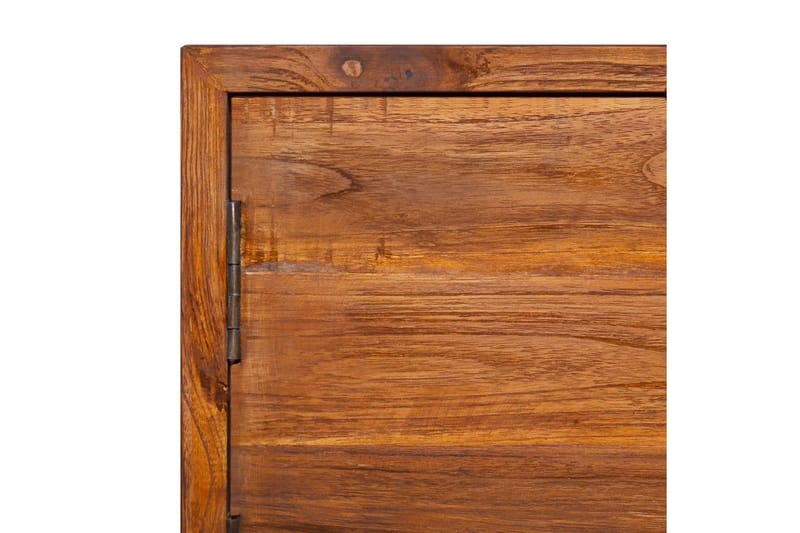 Väggmonterad TV-bänk 180x30x30 cm massiv teak - Brun - Möbler - Tv möbel & mediamöbel - TV bänk & mediabänk