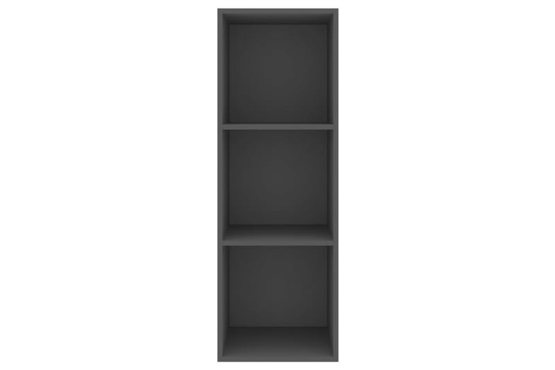 Väggmonterad tv-bänk grå 37x37x107 cm spånskiva - Grå - Möbler - Tv möbel & mediamöbel - TV bänk & mediabänk
