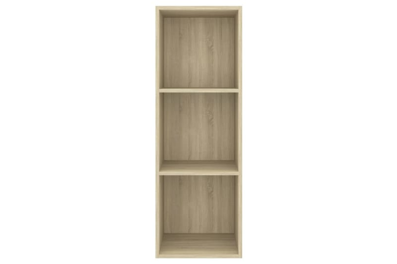 Väggmonterad tv-bänk somona-ek 37x37x107 cm spånskiva - Brun - Möbler - Tv möbel & mediamöbel - TV bänk & mediabänk