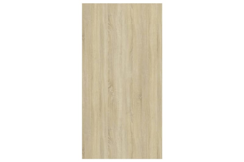 Väggmonterad tv-bänk somona-ek och vit 37x37x72 cm spånskiva - Brun - Möbler - Tv möbel & mediamöbel - TV bänk & mediabänk