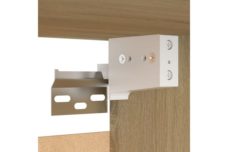Väggmonterad tv-bänk sonoma-ek 30,5x30x30 cm - Brun - Möbler - Tv möbel & mediamöbel - TV bänk & mediabänk