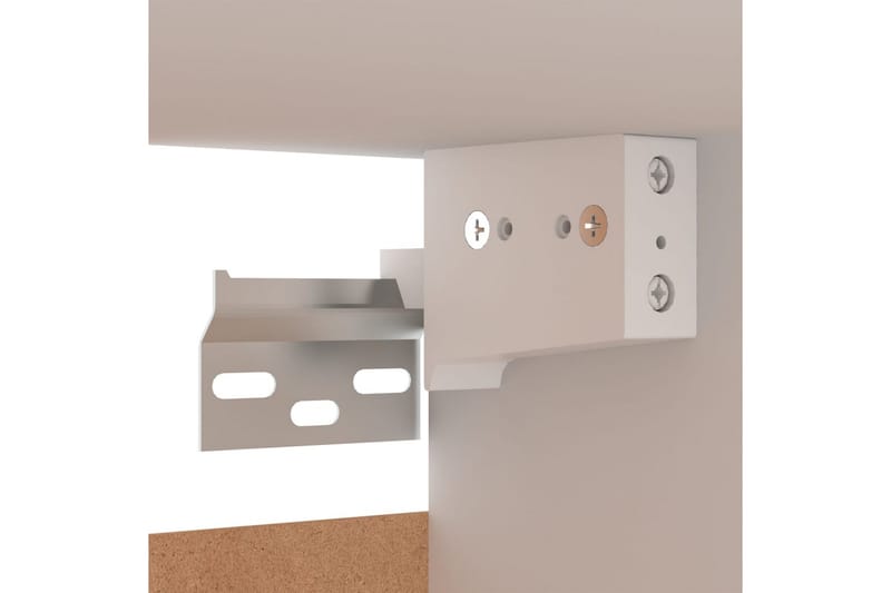 Väggmonterad tv-bänk vit 30,5x30x30 cm - Vit - Möbler - Tv möbel & mediamöbel - TV bänk & mediabänk