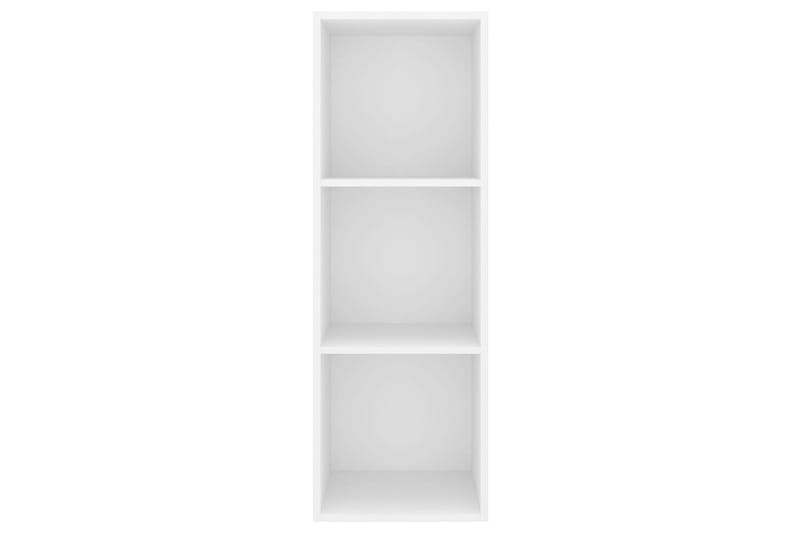Väggmonterad tv-bänk vit 37x37x107 cm spånskiva - Vit - Möbler - Tv möbel & mediamöbel - TV bänk & mediabänk