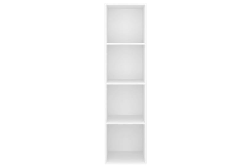 Väggmonterad tv-bänk vit 37x37x142,5 cm spånskiva - Vit - Möbler - Tv möbel & mediamöbel - TV bänk & mediabänk