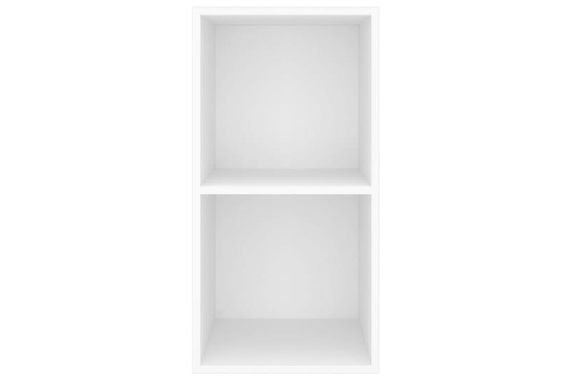 Väggmonterad tv-bänk vit 37x37x72 cm spånskiva - Vit - Möbler - Tv möbel & mediamöbel - TV bänk & mediabänk