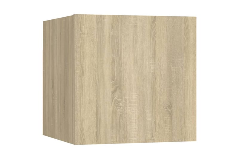 Väggmonterade tv-skåp 2 st sonoma-ek 30,5x30x30 cm - Brun - Möbler - Tv möbel & mediamöbel - TV bänk & mediabänk