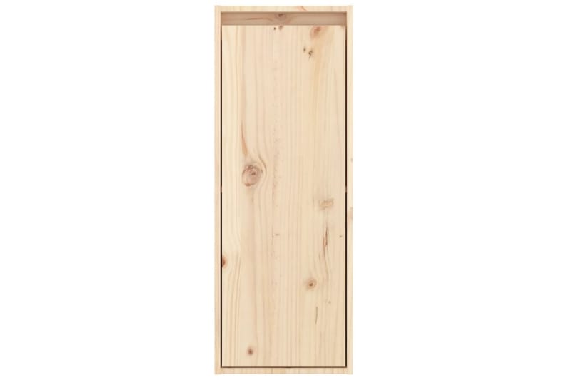 Väggskåp 2 st 30x30x80 cm massiv furu - Brun - Möbler - Tv möbel & mediamöbel - TV bänk & mediabänk