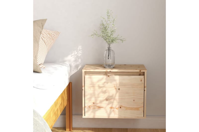 Väggskåp 45x30x35 cm massiv furu - Brun - Möbler - Tv möbel & mediamöbel - TV bänk & mediabänk