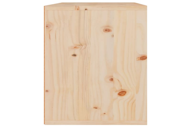 Väggskåp 45x30x35 cm massiv furu - Brun - Möbler - Tv möbel & mediamöbel - TV bänk & mediabänk