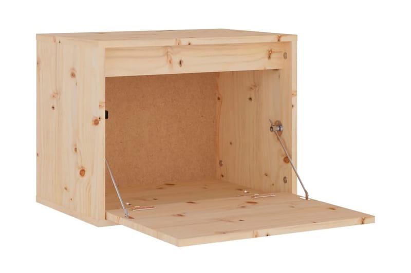 Väggskåp 45x30x35 cm massiv furu - Brun - Möbler - Tv möbel & mediamöbel - TV bänk & mediabänk