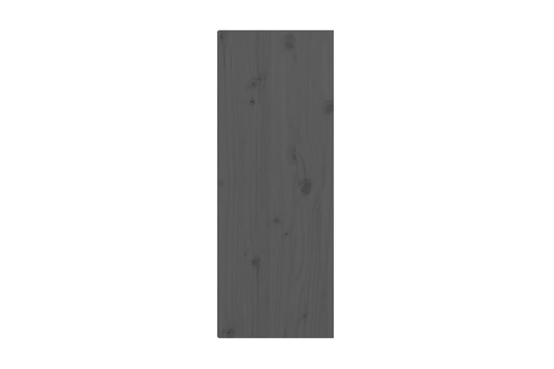 Väggskåp grå 30x30x80 cm massiv furu - Grå - Möbler - Tv möbel & mediamöbel - TV bänk & mediabänk