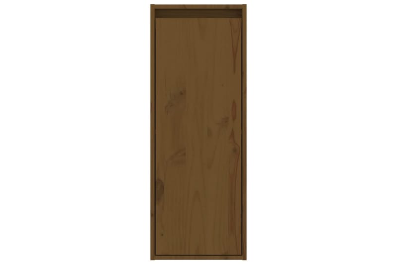 Väggskåp honungsbrun 30x30x80 cm massiv furu - Brun - Möbler - Tv möbel & mediamöbel - TV bänk & mediabänk