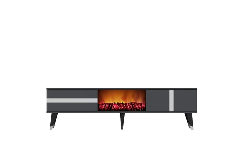 Vania Tv-bänk 150 cm - Silver - Möbler - Tv möbel & mediamöbel - TV bänk & mediabänk