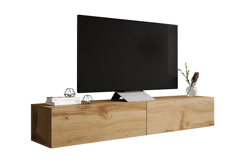 Vasil TV-bänk 180 cm - Trä/Natur - Möbler - Tv möbel & mediamöbel - TV bänk & mediabänk