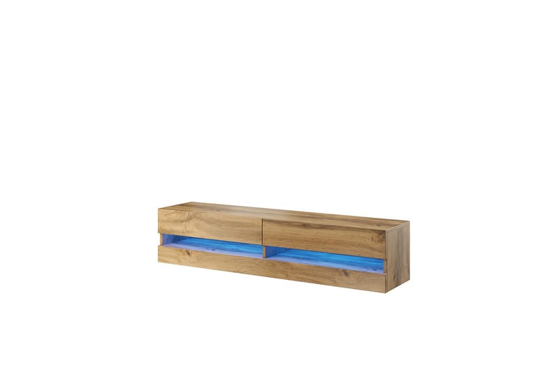 Vasil TV-bänk 180x40x30 cm - Grå - Möbler - Tv möbel & mediamöbel - TV bänk & mediabänk