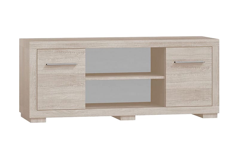 Vegas TV-bänk 127,5x40,5x52,5 cm - Beige/Grå - Möbler - Tv möbel & mediamöbel - TV bänk & mediabänk