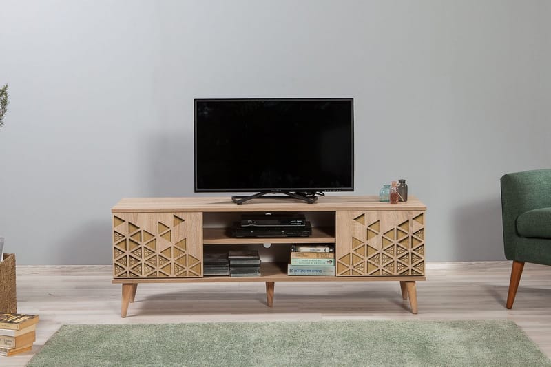 Vellavie Tv-bänk 140 cm Dekor - Möbler - Tv möbel & mediamöbel - TV bänk & mediabänk