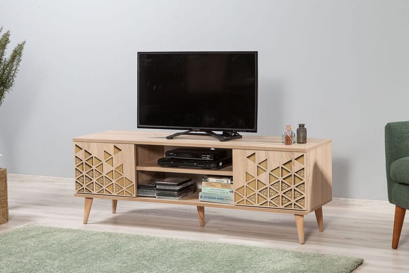 Vellavie Tv-bänk 140 cm Dekor - Möbler - Tv möbel & mediamöbel - TV bänk & mediabänk